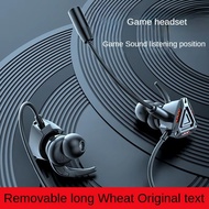 90 Degree Elbow 3.5mm Interface Gaming Headset with Microphone Gaming Headset In-ear Mobile Phone Co