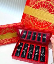 🈹專櫃正貨🌸DIOR🛍️ 【香港專櫃】 （少量）2025 💕DIOR ✨迪奧 新年限定✨🎉 Dior 傲姿唇膏套裝 Rouge Dior Set5支裝 （絲絨 999# 720# 188# 217# 