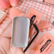 Eyebrow Styling Gel Soap 3D Fluffy Wild Brow Styling Feathery Waterproof Long Lasting Eyebrow Sculpt Pomade Setting Gel 1 PC