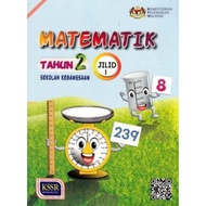 MATEMATIK TAHUN 2 JILID 1&2 (BUKU TEKS)📚
