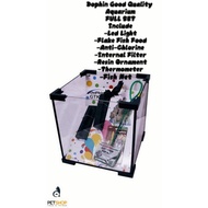 Dophin Aquarium Fish Tank (Full Set)GTK6001