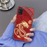 Dragon Case OPPO A92 Tempered Glass Case,OPPO A92 2020,OPPO A93 2020,OPPO A94 High Quality Glass Cas
