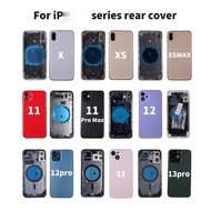 【ElectroCare】Glass Housing For iP X Series Battery Rear Door Cover Housing iP Ready Stock Malaysia