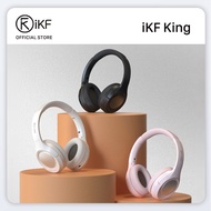 ของขวัญฟรี Ikf King - Active Noise Cancelling หูฟังไร้สายบลูทูธพลังเสียงสเตอริโอเบสพร้อมไมโครโฟนชุดห