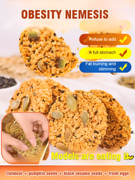 【Healthy Snack Options】Pumpkin Seed And Oat Crunch Crisp Slices Thin Crisp Gra Cereal Health 0 Calor
