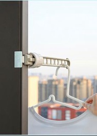 窗台晾衣架#窗框晾衣架#曬衣服晾衣神器#陽台晾衫架#窗外晾衣架