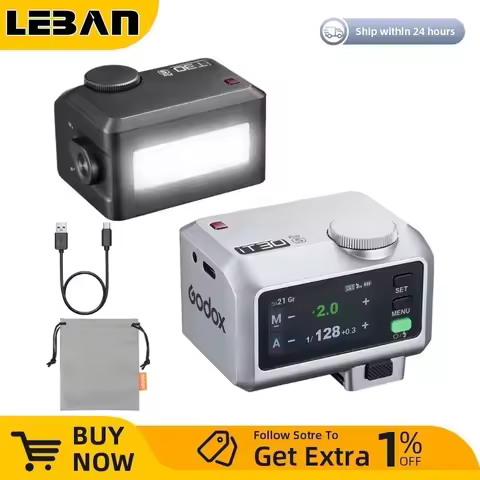 Godox iT30Pro C/N/S/F/O 2.8" Touchscreen Pocket Flash TTL Auto-Exposure 2.4G Wireless on Camera Flas