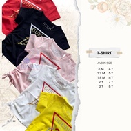 BABYADAMADELIA - TSHIRT TOP FOR GIRL 6M-8Y (MK9221)