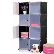 Wardobe Baju. Almari baju kanak-kanak. 8 diy Cube Storage Cabinet