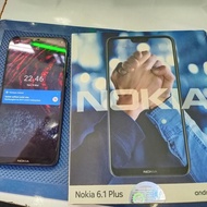 Nokia 6.1plus 4/64gb Second Mulus