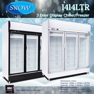 SNOW 1414LT  3 Door Display Chiller/Freezer  (CHILLER) LY1500BBC-H/LY1500BBC-HB------(FREEZER)LY1500