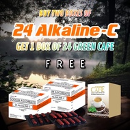 24 ALKALINE C BUY 2 BOX TAKE 1 BOX 24 GREEN CAFE