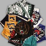 NBA Team logo Shorts Lakers James Kobe Davis Wayshow Lakers Shorts Ball Shorts Mesh Sports Casual Sh