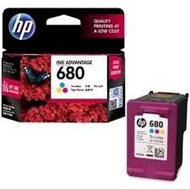 [ORIGINAL] HP 680  COLOUR  SINGLE PACL INK CARTRIDGE