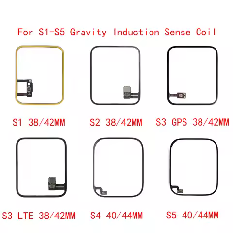 Force 3D Touch Flex Cable For Apple Watch Series 1 2 3 4 5 SE S5 S2 S3 S4 Gravity Induction Sense Co