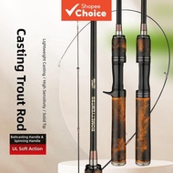Upgraded Micro-Road Asian Rod with Horse Mouth, Ejection Solid Wood Grip, UL/L Insert, Carbon Solid 