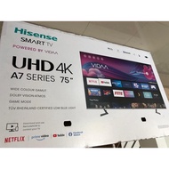 hisense 75inch ANDROID SMART TV