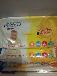Paseo baby wipes 50+50 sheet - Paseo wipes promo