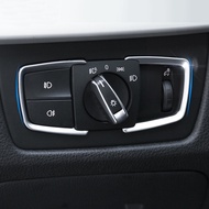 Chrome Car Headlight Switch Button Decorative Trim Sticker For BMW F30 F34 F22 F32 f20 F21 X5 F15 X6