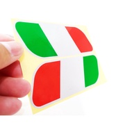 Vespa Italy Flag Stickers ITALIA
