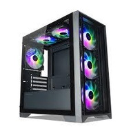 Tecware Nexus Air T3, mATX Case, w/ 6 x ARGB Fans (Black)