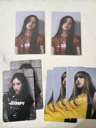 BLACKPINK Jennie Lisa Jisoo JUMP 官方小卡