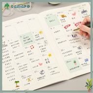 TAMAKO 2026 Schedules Notebook, Life Check-in A4 A5 Planner Notebook, Efficient Work Efficiency Lear