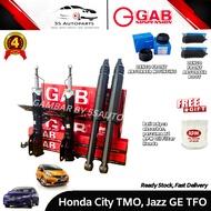 GAB Honda City TMO (09-14), Jazz GE, TGO, Insight, CR-Z Front & Rear Gas Absorber W/Denco Boot & Mou