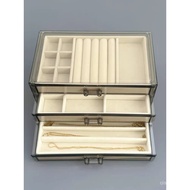 Acrylic Storage Box Jewelry Multi-Layer New Necklace Ring Drawer 2025 Jewelry Box Anti-Oxidation Ear