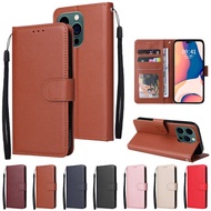 Leather Wallet Phone Case For RedMi Note12 12Pro 12Pro Plus Note11T Pro Note11T Pro+ Note11 11Pro 11S Card Slots PU Multifunction  Leather Wallet Phone Case Cove Casing