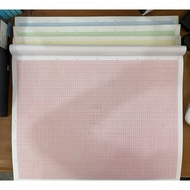 (50 sheets) Double Folio Block Millimeter Book A3 millimeter bloc/ (50 sheets)