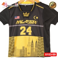 MU JERSEY NFL COLLAR KANAK KANAK LENGAN PENDEK / JERSEY MALAYSIA / SHORT SLEEVES KIDS JERSEY / TSHIR