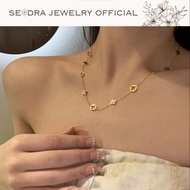 HITAM Seodra • Valencia 18k Necklace • Lv Combination Flower Necklace • Women's Necklace Jewelry Sta