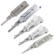 【WoW shop】 Lees lock 2 in 1 Car Door Lock Pick Decoder Unlock Tool KW1 SS001 SS002 KW5 SC1 SC4 Hand