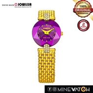 Jowissa 23mm Purple Dial Gold Stainless Steel J5.016S