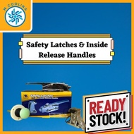 [BIG OFFER] HUB Genuine Part - AH-1178A + AH-1178B + AH-1178C Safety Latches with Inside Release Han