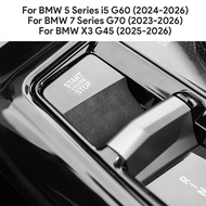 2023-2026 BMW 7 Series 5 Series i5 X3 Suede Center Console & Gear Shift Knob Scratch Protection Upgr