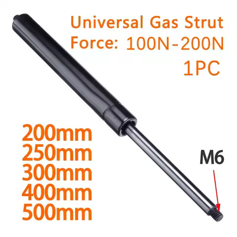 1pc For RV Bed Window Bus Caravans 100N 150N 200N 10mm Car Gas Strut Bars Gas Spring Hood 200-500mm 