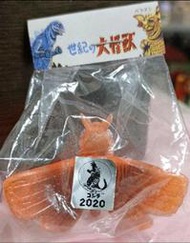 日空版 日版 MARUSAN 2020 展場限定 日本製 大怪獸 稀有 橘透摩斯拉 紅透摩斯拉 （黑多拉 扭蛋 轉蛋