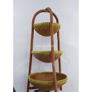 Bakul Bawang Bertingkat /Bakul Rotan/Bekas Bawang