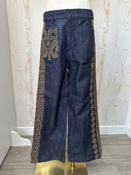 Dior Embroidered Denim Jeans Sz 38
