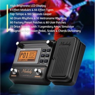 Torakusu Muslady MU100 Guitar Multi-effects Effect Pedal Supports 180s Loop Recording same as MOOER 
