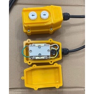Electric winch - winch control lever