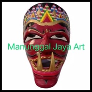 Topeng Kayu Buto Cakilan Untuk Pentas