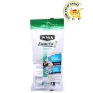 Schick Exacta 2 Sensitif Pisau Cukur