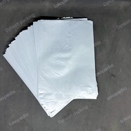 plastik packing online olshop hd silver no plong ekonomis isi banyak - 25x35