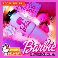 AdianaGift Tumbler Barbie Inspo Trending Mug Flask Hadiah Present Birthday Surprise Cup Thermos Name
