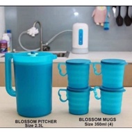 Tupperware: Blossom Pitcher and Mugs