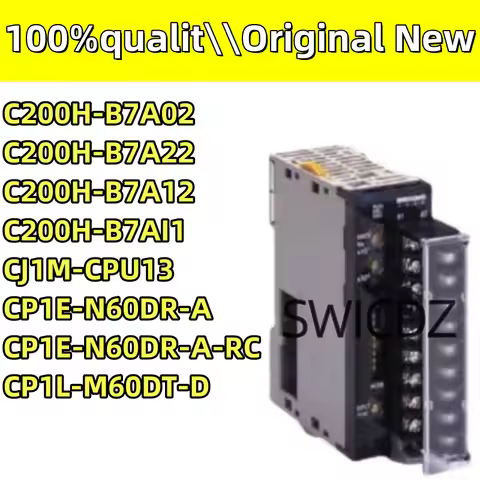 100% New Original C200H-B7A02 C200H-B7A22 C200H-B7A12 C200H-B7AI1 CJ1M-CPU13 CP1E-N60DR-A CP1E-N60DR