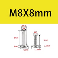 【Big-Sales】 Kalosse M8 Mountain Bike Rear Shock Screws Bike Lockable Bolts Stainless Strong Screws